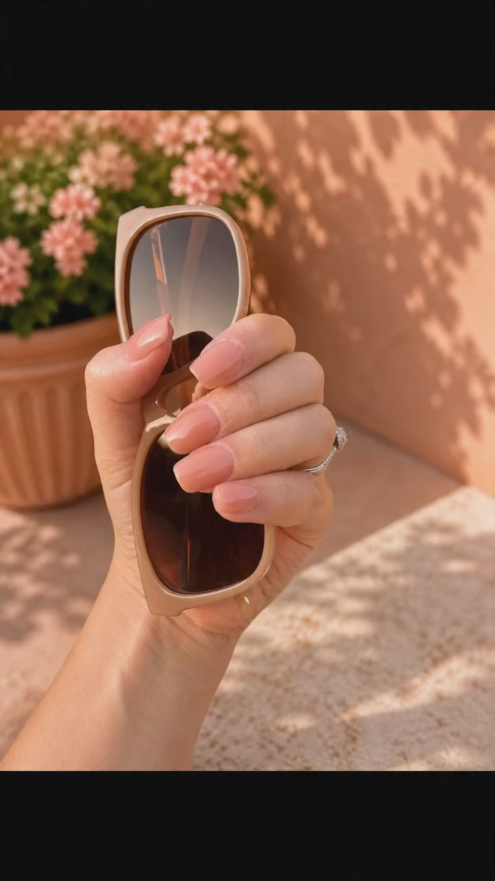 Peachy Blush ~ Luxe Mani ~ Press on Nails